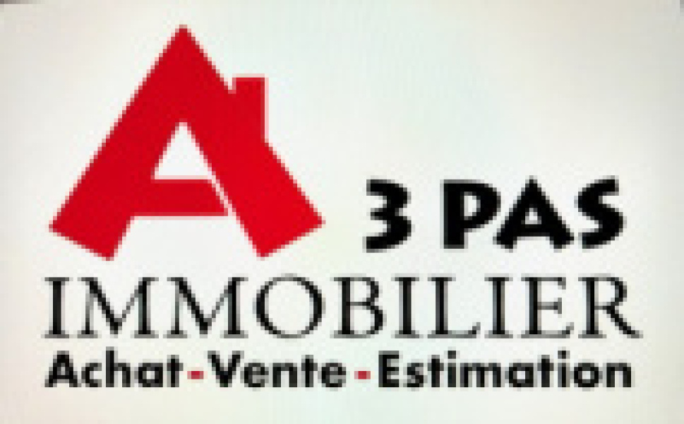 Logo A3pas Immobilier 